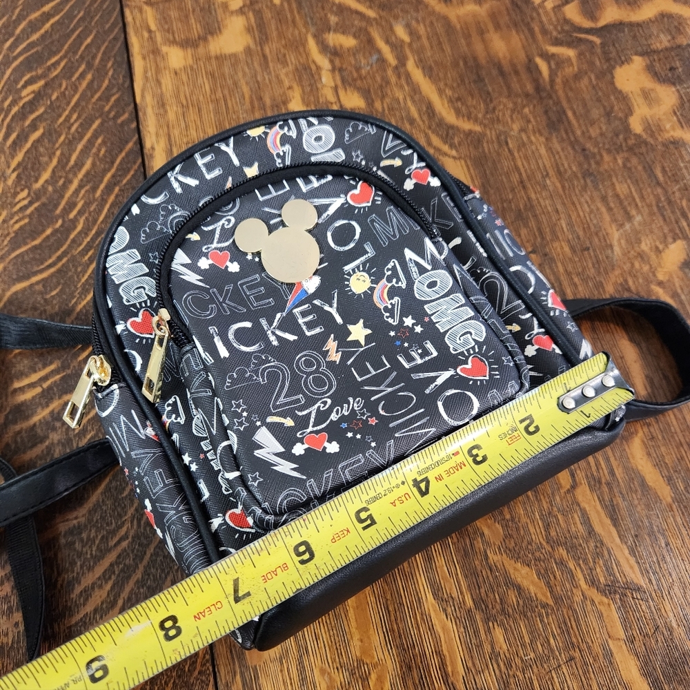 Mickey Love Mini Backpack Black - image 8